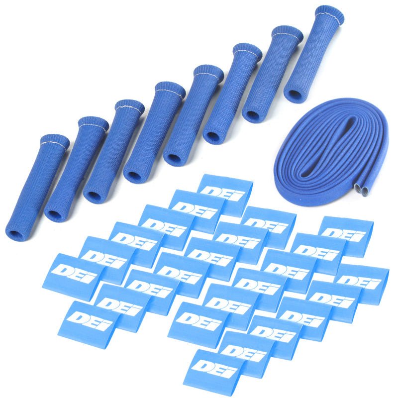 DEI - DEI Protect - A - Boot and Wire Kit 8 Cylinder - Blue - Demon Performance