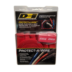 DEI - DEI Protect - A - Boot and Wire Kit 8 Cylinder - Red - Demon Performance