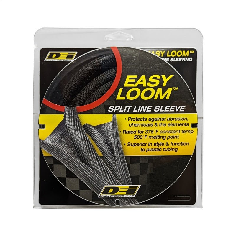 DEI - DEI Split Wire Sleeve Easy Loom 10mm - 3/8in x 20 Black - Demon Performance