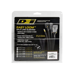 DEI - DEI Split Wire Sleeve Easy Loom 13mm - 1/2in x 12 Black - Demon Performance