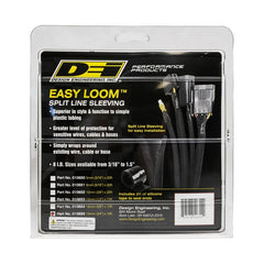 DEI - DEI Split Wire Sleeve Easy Loom 19mm - 3/4in x 10 Black - Demon Performance