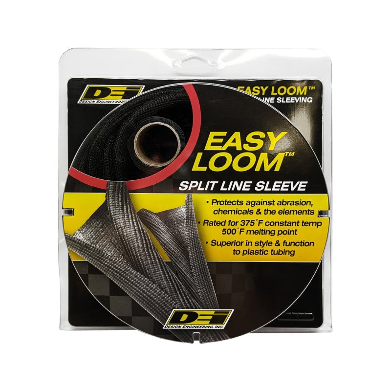 DEI - DEI Split Wire Sleeve Easy Loom 5mm - 3/16in x 20 Black - Demon Performance