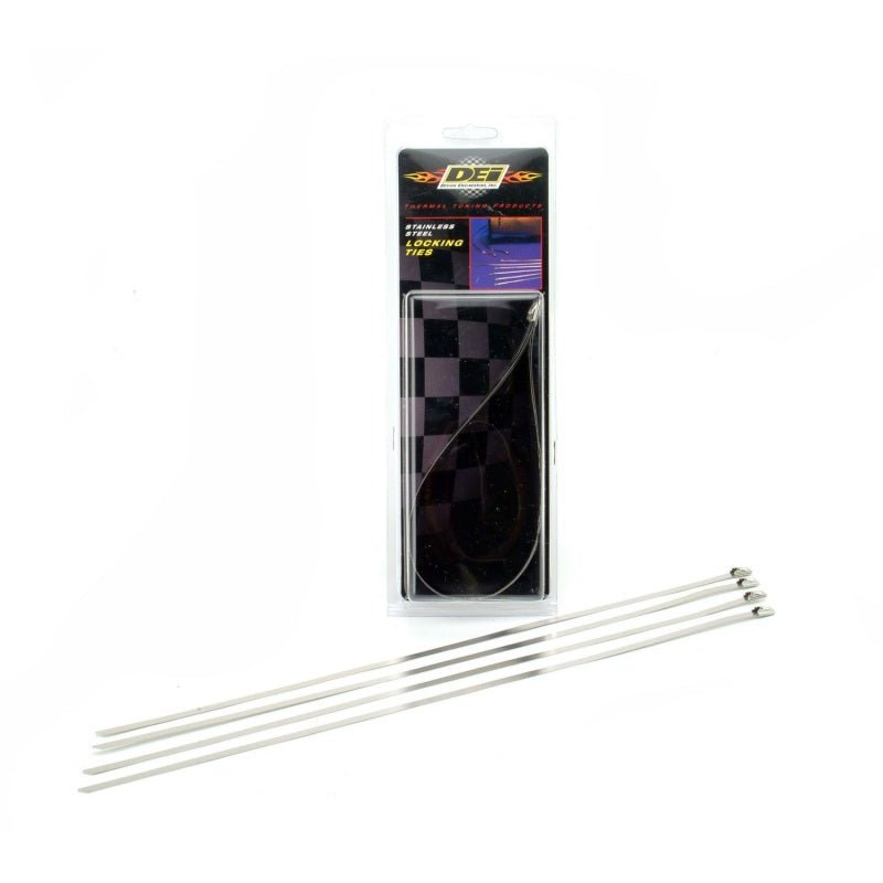 DEI - DEI Stainless Steel Locking Tie 14in - 5 per pack - Demon Performance