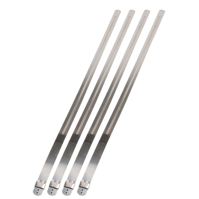 DEI - DEI Stainless Steel Positive Locking Tie 1/2in (12mm) x 14in - 4 per pack - Demon Performance