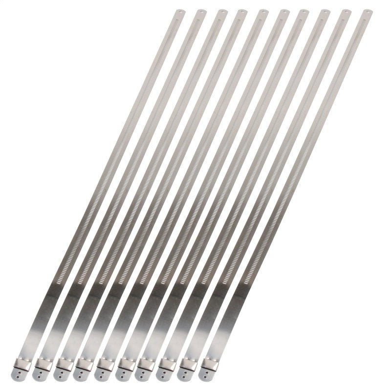 DEI - DEI Stainless Steel Positive Locking Tie 1/2in (12mm) x 20in - 10 per pack - Demon Performance