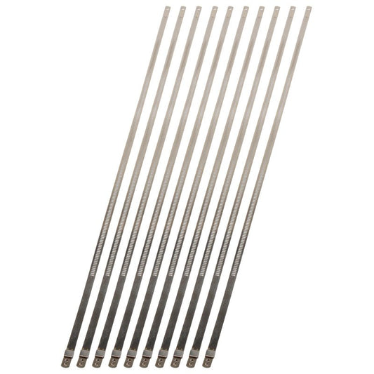 DEI - DEI Stainless Steel Positive Locking Tie 1/4in (7mm) x 20in - 10 per pack - Demon Performance