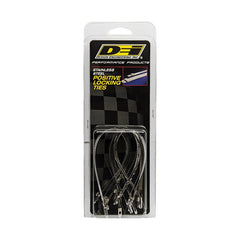 DEI - DEI Stainless Steel Positive Locking Tie 1/4in (7mm) x 9in - 8 per pack - Demon Performance