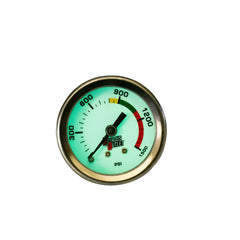 Luminescent Nitrous Pressure Gauge & 6 AN Manifold