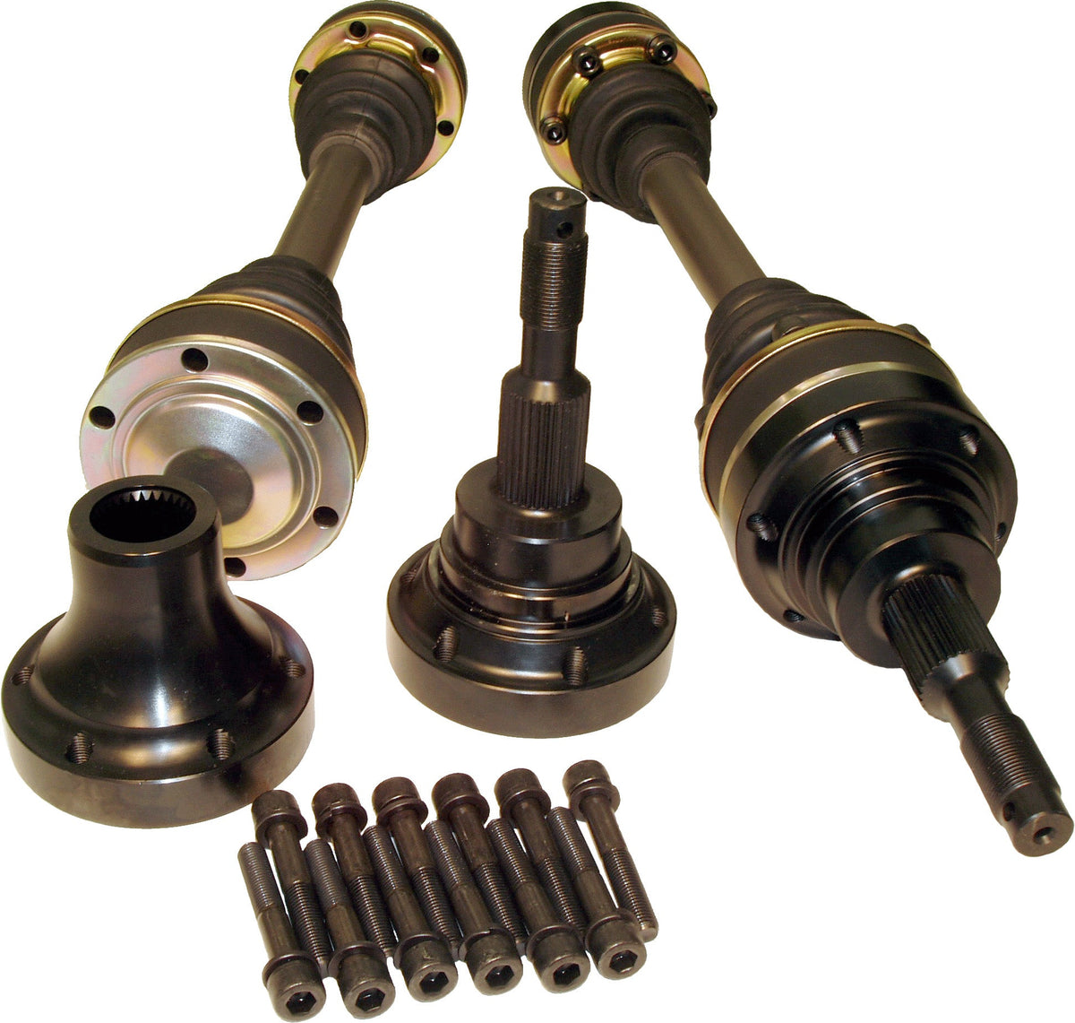 Driveshaft Shop - DSS 01 - 02 Dodge Viper 1200HP Level 5 Direct Bolt - In Axles w/ Diff Stubs - Left RA7292X5 - S - Demon Performance