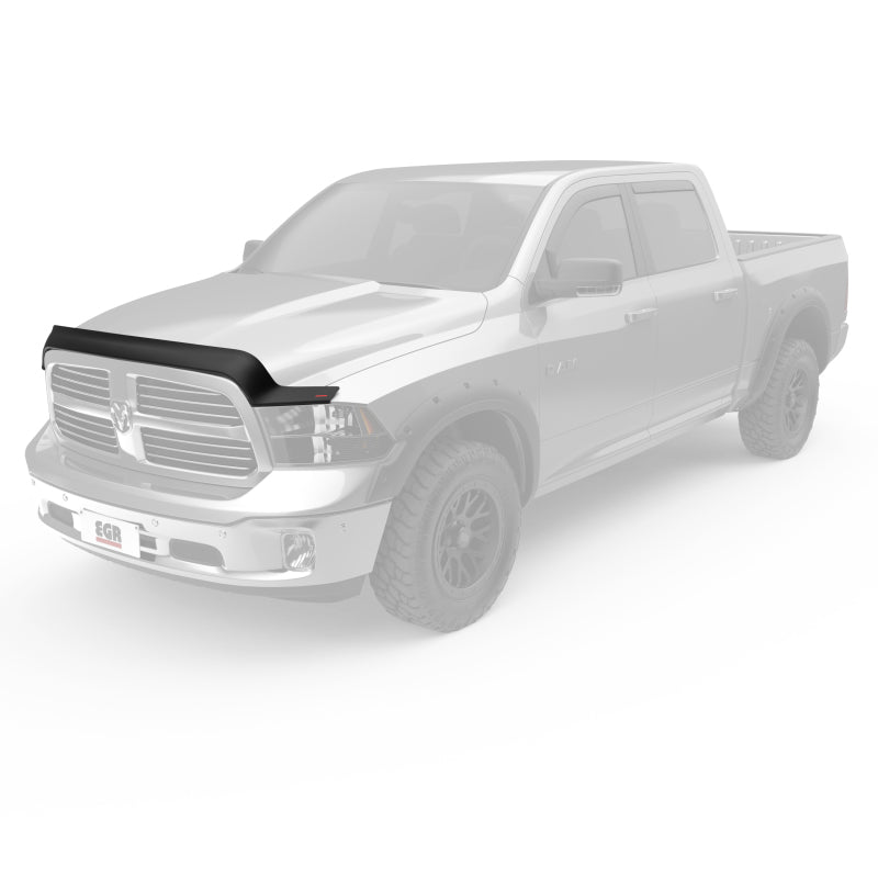 EGR - EGR 09 - 13 Dodge Ram Pickup Superguard Hood Shield - Matte (302655) - Demon Performance