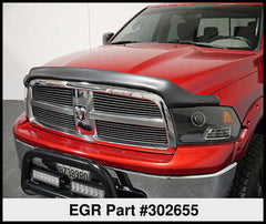 EGR - EGR 09 - 13 Dodge Ram Pickup Superguard Hood Shield - Matte (302655) - Demon Performance