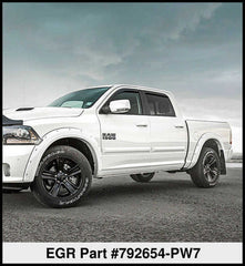 EGR - EGR 09+ Dodge Ram LD Bolt - On Look Color Match Fender Flares - Set - Bright White - Demon Performance