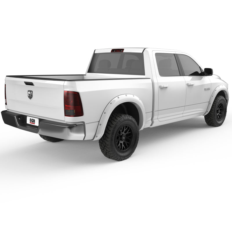 EGR - EGR 09+ Dodge Ram LD Bolt - On Look Color Match Fender Flares - Set - Bright White - Demon Performance