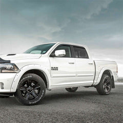 EGR - EGR 09+ Dodge Ram LD Bolt - On Look Color Match Fender Flares - Set - Bright White - Demon Performance