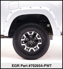 EGR - EGR 09+ Dodge Ram LD Bolt - On Look Color Match Fender Flares - Set - Bright White - Demon Performance