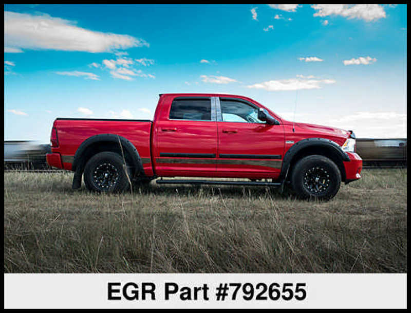 EGR - EGR 09+ Dodge Ram LD Bolt - On Look Fender Flares - Set - Matte - Demon Performance