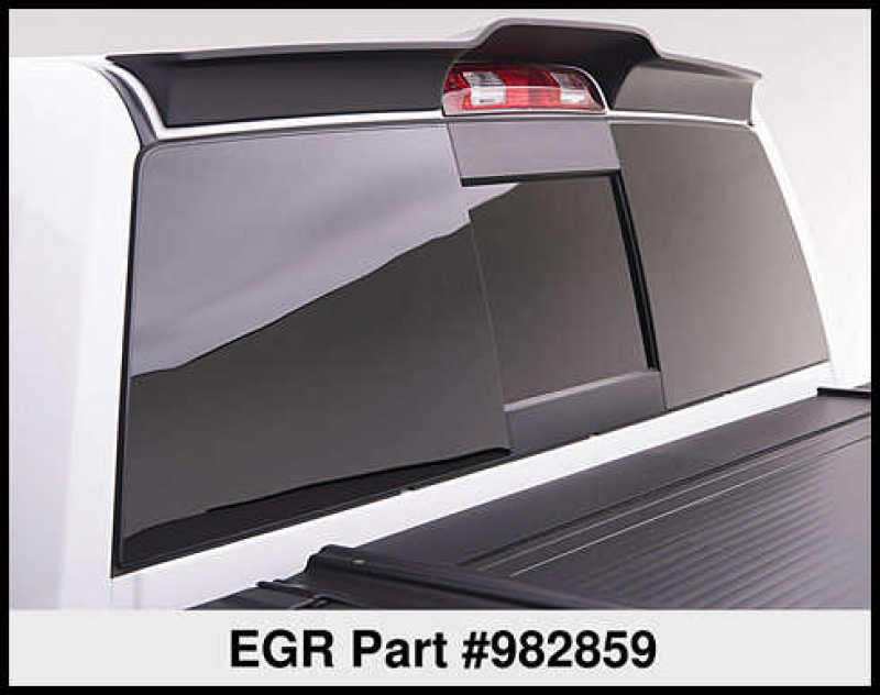 EGR - EGR 10+ Dodge Ram HD Reg/Crew/Mega Cabs Rear Cab Truck Spoilers (982859) - Demon Performance