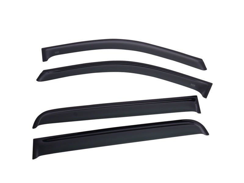 EGR - EGR 16 - 17 Nissan Titan Crew Cab SlimLine Tape - On WindowVisors Set of 4 - Light Smoke - Demon Performance