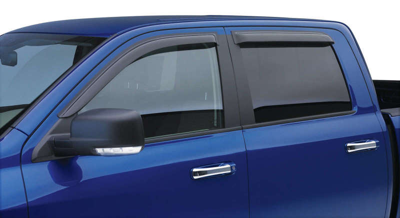 EGR - EGR 16 - 17 Nissan Titan Crew Cab SlimLine Tape - On WindowVisors Set of 4 - Light Smoke - Demon Performance