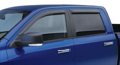 EGR - EGR 16 - 17 Nissan Titan Crew Cab SlimLine Tape - On WindowVisors Set of 4 - Light Smoke - Demon Performance