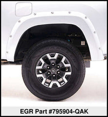 EGR - EGR 16+ Nissan Titan XD Bolt - On Look Color Match Fender Flares - Set - Blizzard - Demon Performance