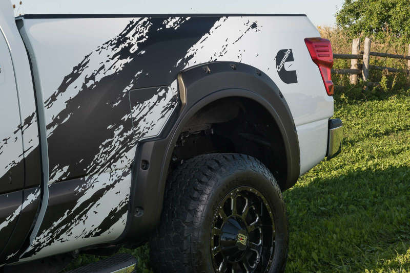 EGR - EGR 16+ Nissan Titan XD Bolt - On Look Fender Flares - Set - Demon Performance