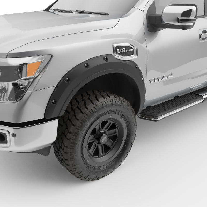 EGR - EGR 16+ Nissan Titan XD Bolt - On Look Fender Flares - Set - Demon Performance