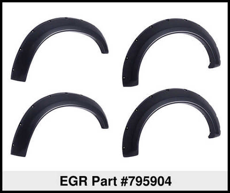 EGR - EGR 16+ Nissan Titan XD Bolt - On Look Fender Flares - Set - Demon Performance