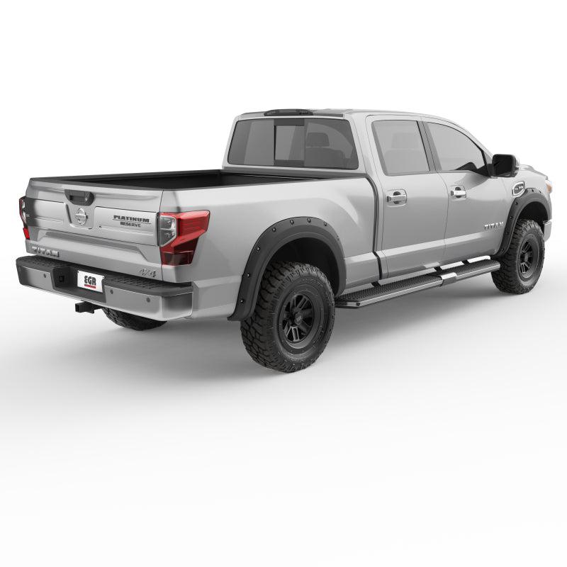 EGR - EGR 16+ Nissan Titan XD Bolt - On Look Fender Flares - Set - Demon Performance