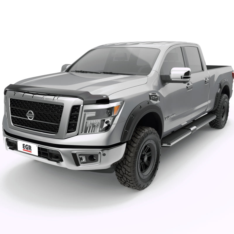 EGR - EGR 16+ Nissan Titan XD Superguard Hood Shield (305901) - Demon Performance