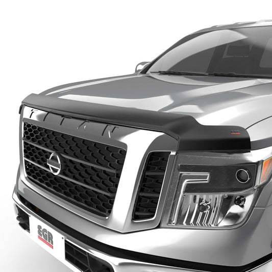 EGR - EGR 16+ Nissan Titan XD Superguard Hood Shield - Matte - Demon Performance