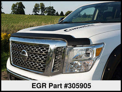 EGR - EGR 16+ Nissan Titan XD Superguard Hood Shield - Matte - Demon Performance