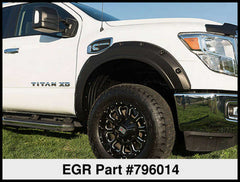 EGR - EGR 17 - 23 Nissan Titan Traditional Bolt - On Look Fender Flareswith Fender Badge Set Of 4 - Demon Performance