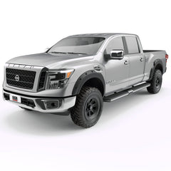 EGR - EGR 2017 Nissan Titan Bolt - On Look Fender Flares - Set - Black Matte (796005) - Demon Performance