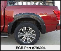 EGR - EGR 2017 Nissan Titan Bolt - On Look Fender Flares - Set - Demon Performance