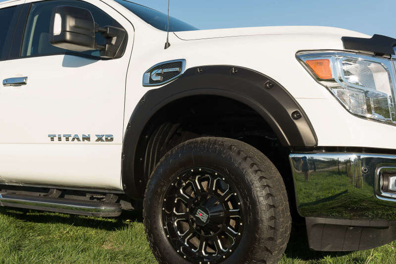 EGR - EGR 2017 Nissan Titan Bolt - On Look Fender Flares - Set - Demon Performance