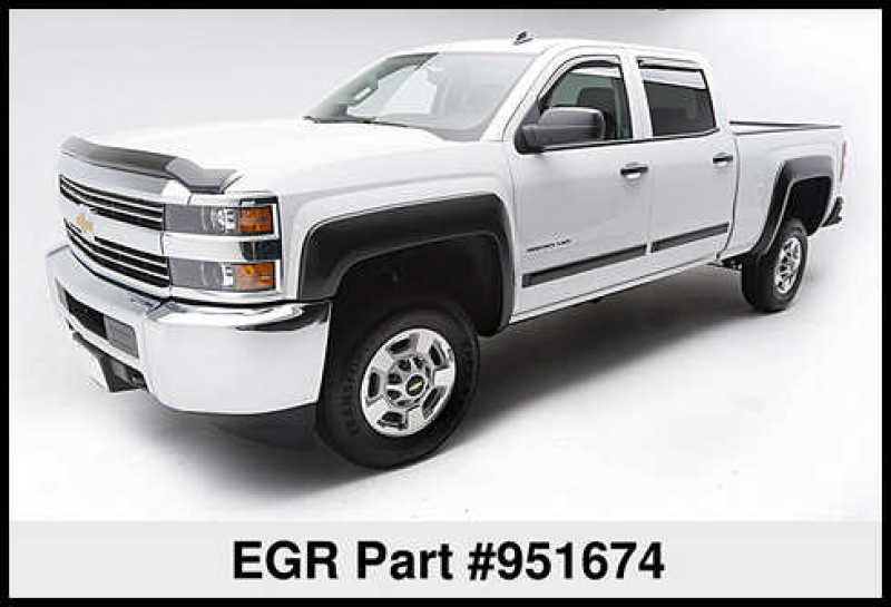 EGR - EGR Crew Cab Front 41.5in Rear 38in Rugged Style Body Side Moldings (951674) - Demon Performance