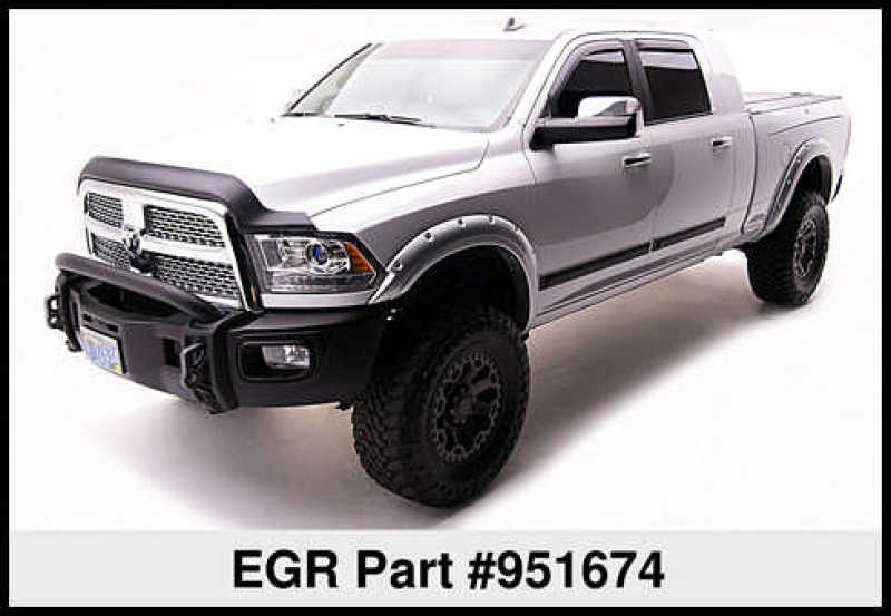 EGR - EGR Crew Cab Front 41.5in Rear 38in Rugged Style Body Side Moldings (951674) - Demon Performance