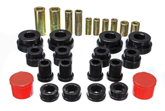 Energy Suspension - Energy Suspension 02 - 09 350Z / 03 - 07 Infiniti G35 Black Front Control Arm Bushing Set - Demon Performance