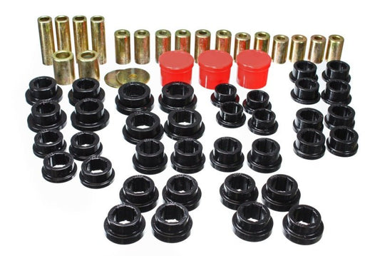 Energy Suspension - Energy Suspension 02 - 09 350Z / 03 - 07 Infiniti G35 Coupe Black Rear Control Arm Bushing Set - Demon Performance