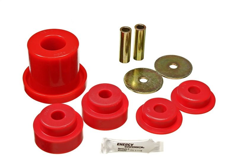 Energy Suspension - Energy Suspension 02 - 09 350Z / 03 - 07 Infiniti G35 Red Rear Differential Bushing - Demon Performance