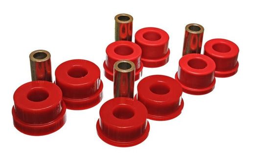 Energy Suspension - Energy Suspension 02 - 09 350Z / 03 - 07 Infiniti G35 Red Rear Sub Frame Set - Demon Performance