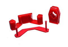 Energy Suspension - Energy Suspension 2015 Ford Mustang Manual Transmission Shifter Bushing Set - Red - Demon Performance