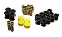 Energy Suspension - Energy Suspension 89 - 94 Nissan 240SX (S13) Black Rear Control Arm Bushing Set - Demon Performance