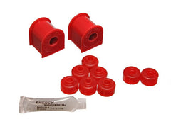 Energy Suspension - Energy Suspension 89 - 94 Nissan 240SX (S13) Red 15mm Rear Sway Bar Bushing Set - Demon Performance