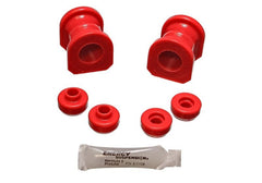 Energy Suspension - Energy Suspension 89 - 94 Nissan 240SX (S13) Red 24mm Front Sway Bar Bushing Set - Demon Performance