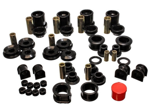 Energy Suspension - Energy Suspension 90 - 96 Nissan 300ZX Black Hyper - Flex Master Bushing Set (Sway bar end link bushings - Demon Performance