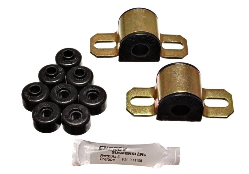 Energy Suspension - Energy Suspension 95 - 98 Nissan 240SX (S14) Black 16mm Rear Sway Bar Frame Bushings (Sway bar end lin - Demon Performance