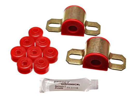 Energy Suspension - Energy Suspension 95 - 98 Nissan 240SX (S14) Red 16mm Rear Sway Bar Frame Bushings (Sway bar end link - Demon Performance