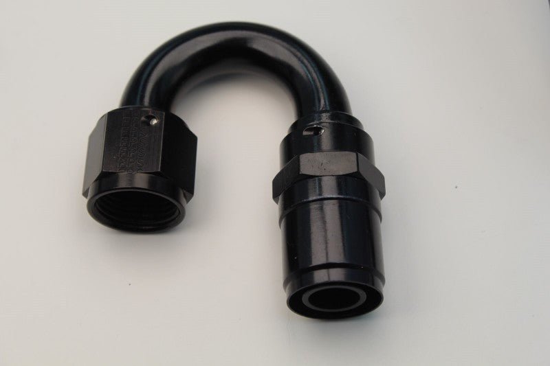 Fragola - Fragola - 10AN Male Rad. Fitting x 180 Race - Rite Crimp - On Hose End - Demon Performance